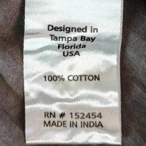 Kyla Seo XL Hand-Embroidered Cotton Tunic Shirt Gray Boho Artisan Blouse - Picture 4 of 16